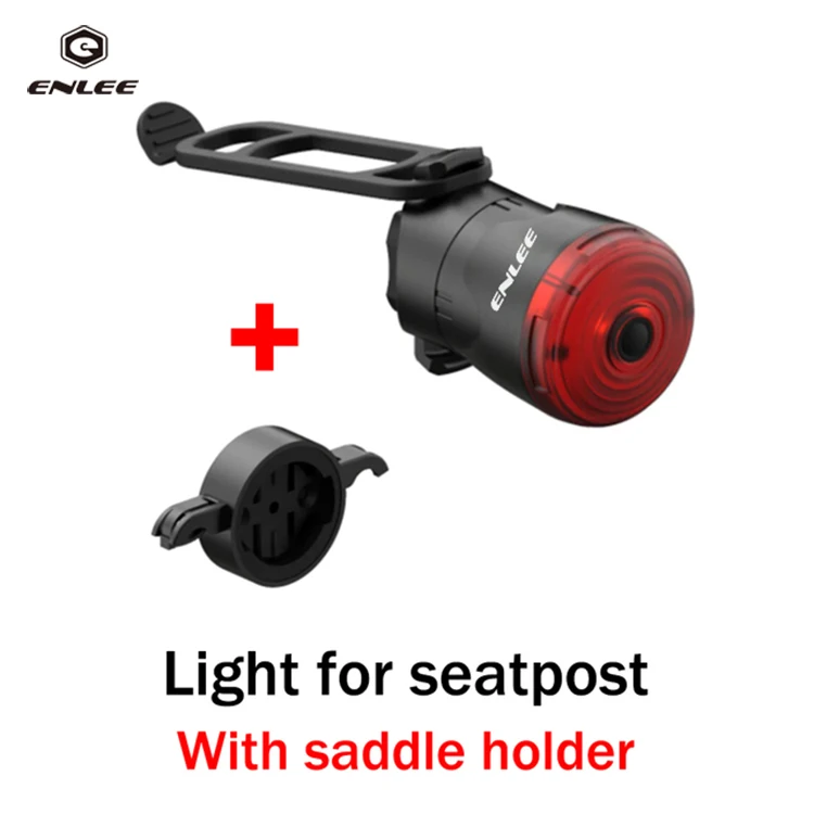 Waterproof Smart Bicycle Light Lamp USB Rechargeable Safety Warning Mountain Bike Rear Light