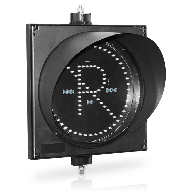 Customize round 300mm  NO parking LED traffic sign light