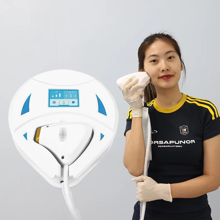 Same effect as beauty salon permanent depilation mini 808 diode hair laser removing machine for home use