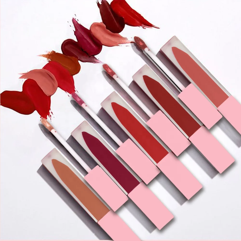 2024 Best Selling Liquid Lipstick Matte Waterproof Long Lasting Matte High Pigment Vegan Liquid Lipstick with Low MOQ
