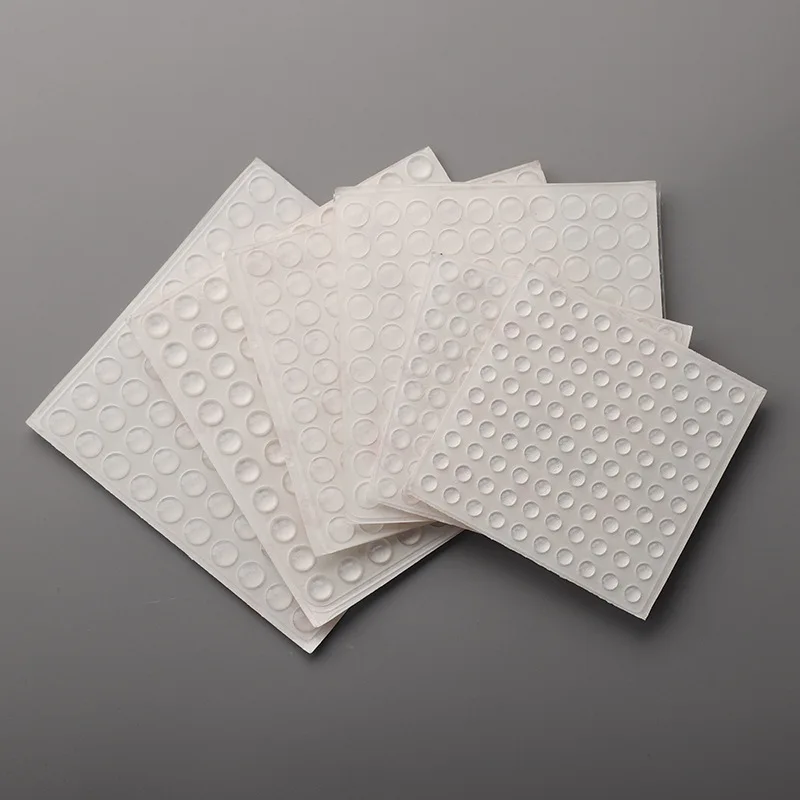 Sound Dampening Adhesive Transparent Rubber Pads Feet Clear Soft Close Drawer Cabinet Door Bumpers