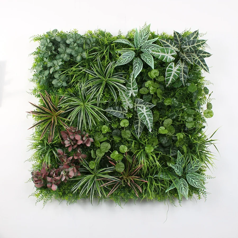 Factory direct sale custom design artificial green wall wholesale