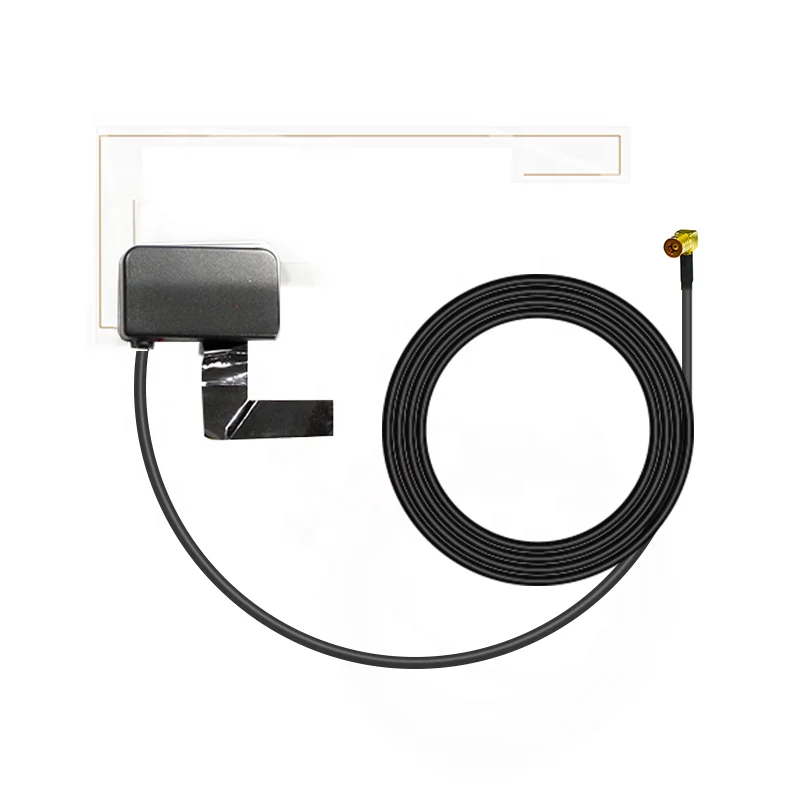 Tronix Universal Wireless OEM Built-in RF Amplifier Paster Car Radio DAB/DAB+ Active FM Antenna