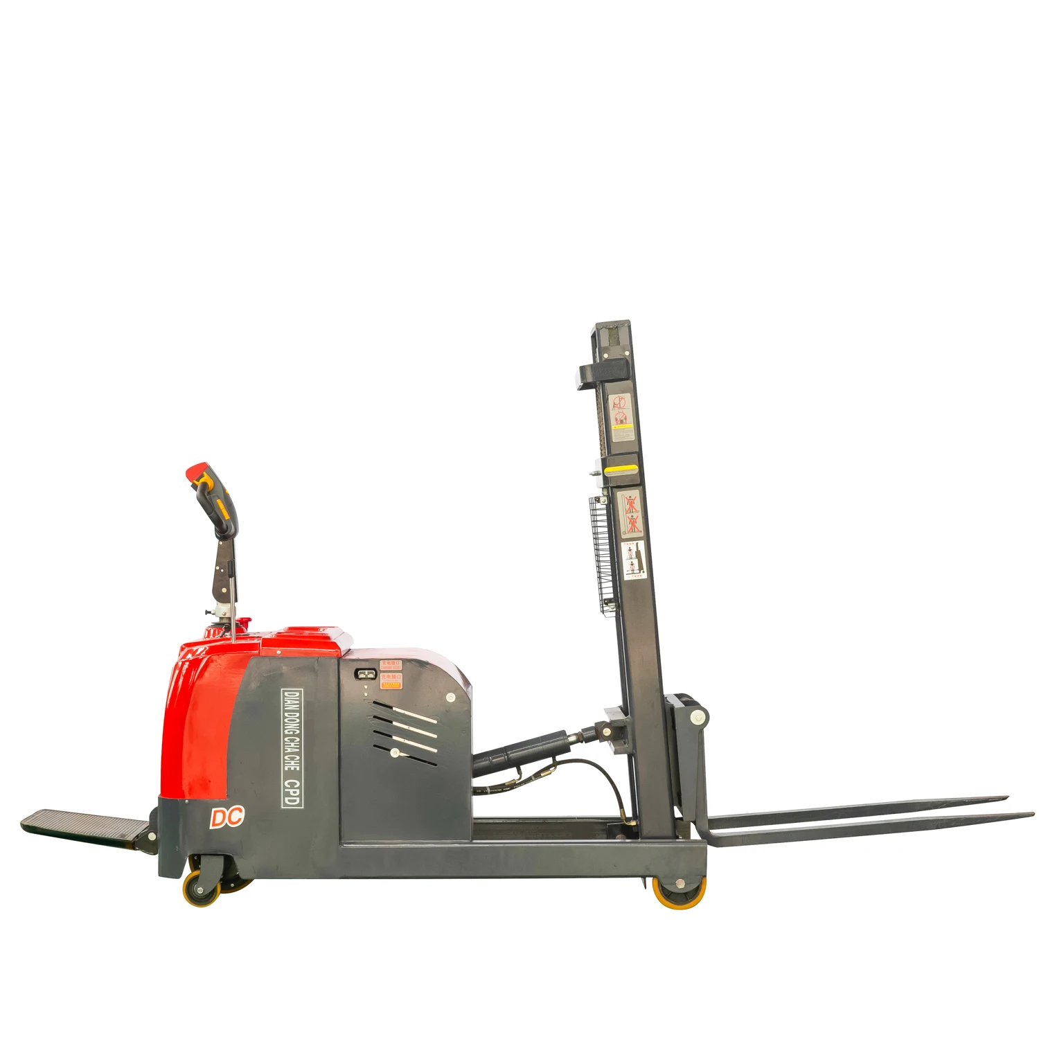 1.5 ton 2 ton Stand driving Counterbalance Electric Forklift telescopic telehandler hot sale