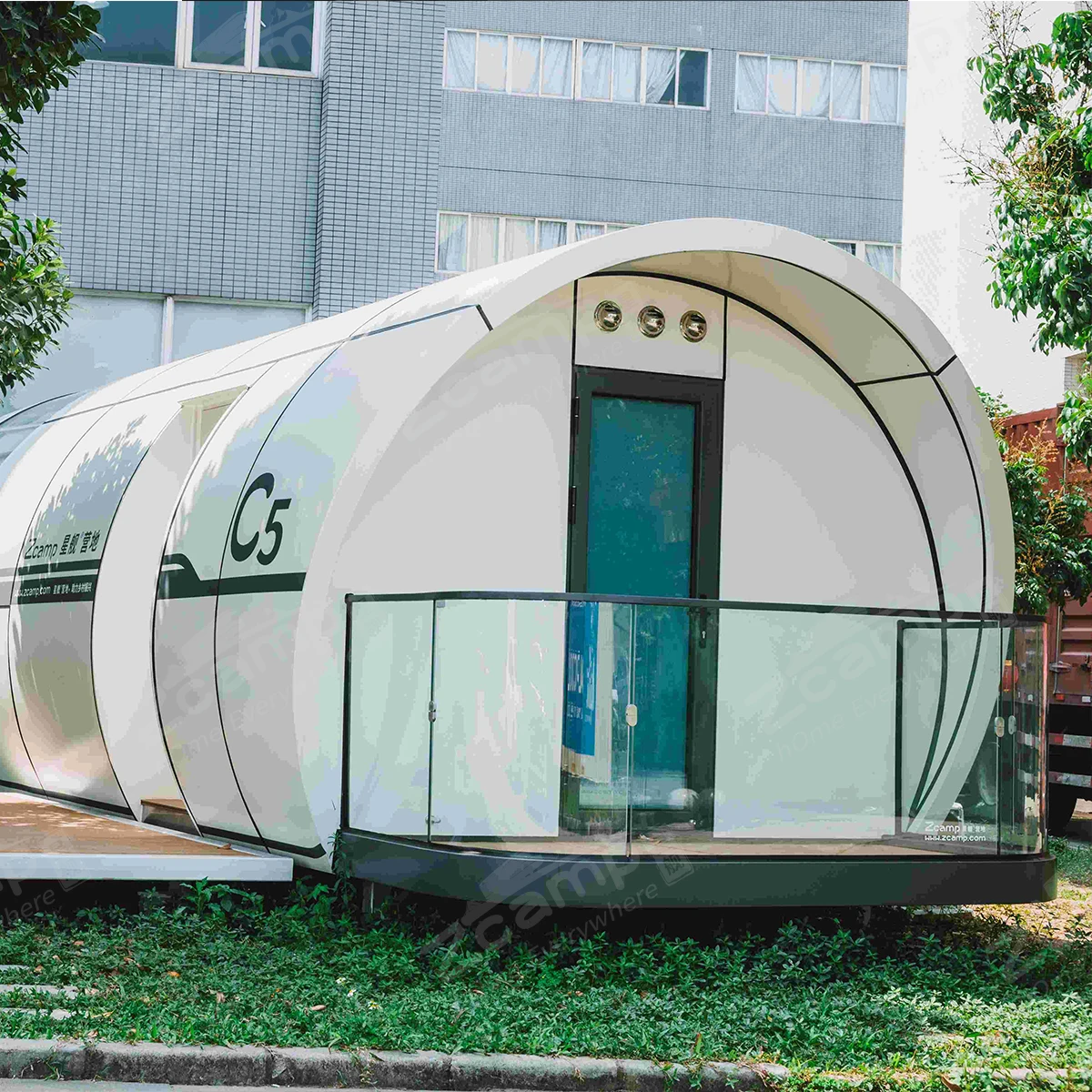 Zcamp C5 Prefab House Boat Luxury Floating Hotel Other/ Tiny Houses Modular Villa/ 2 Bedroom Prefab Homes Ready To Ship