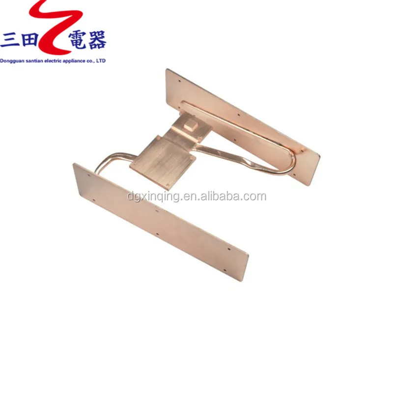 Can be customized LED high power water cooling plate 100W heat pipe heatsink