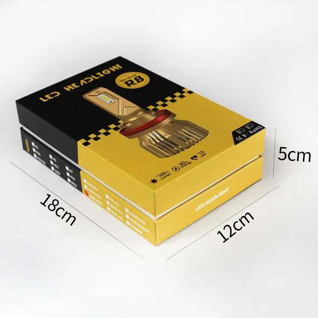  Новая Высокая мощность супер яркий 110W 20000lm canbus h7 h8 h11 hb3 hb4 h4 9003 LED светодиодные фары головной лампы ошибок для автомобиля