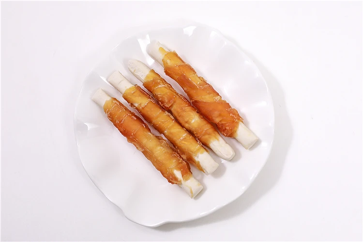 
Hot sale private-brands rawhide by made Buffalo Pet Snack Dog Treat with FDA BRC Dog chew molar teeth stick 