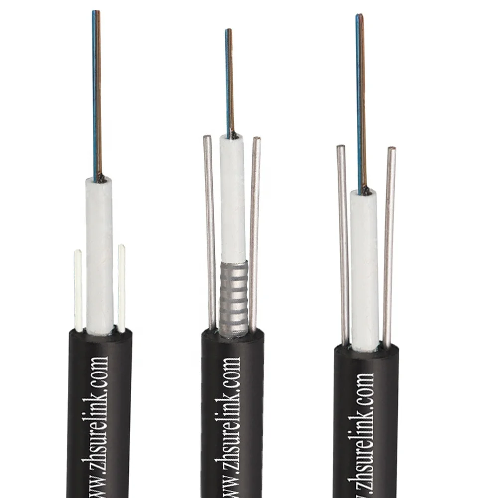 outdoor single mode G652D armoured fiber optical cable 4core 8core 12core 24core fibra optic cable GYXTW