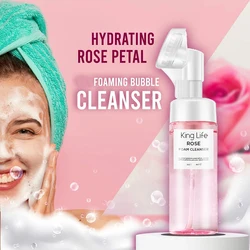 OEM Private Label Face Cleanser Amino Acid Exfoliating Acne Treatment Whitening Moisturize Cleansing Foam Mousse for Men/Women