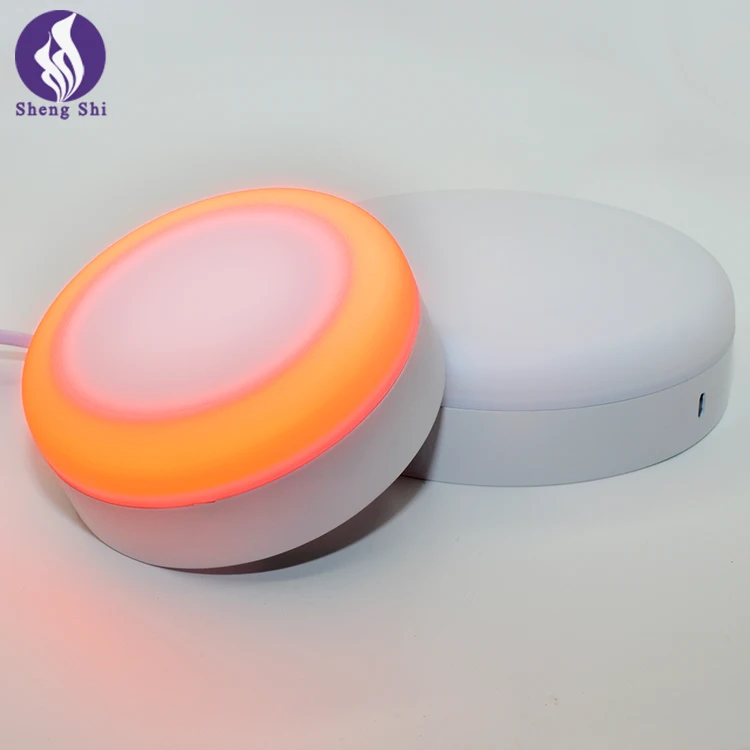 High Quality Panel lamp12w 18w 24w round aluminum adjustable led ceiling panel light