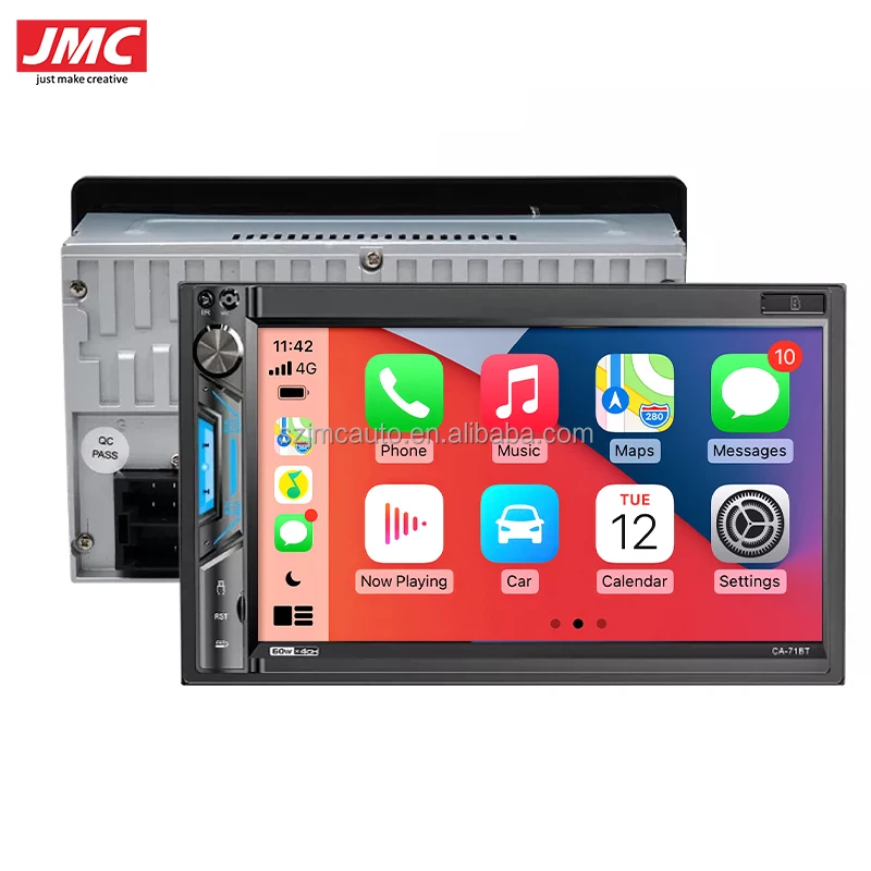 JMC 2 Din Car Radio 7 Inch MP5 Touch Capacitive Screen Multimedia Music Car Audio 7 Inch Car Stereo HD Mp5 player