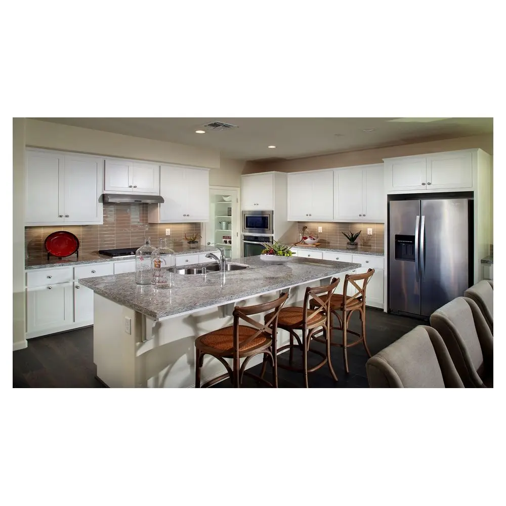 Cbdmart New Design High Quality Opening Style Kitchen Cabinets Using China Top Brand  Accessories For Villa