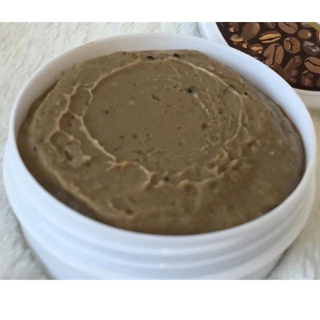 Органический кофе крем для отшелушивания тела