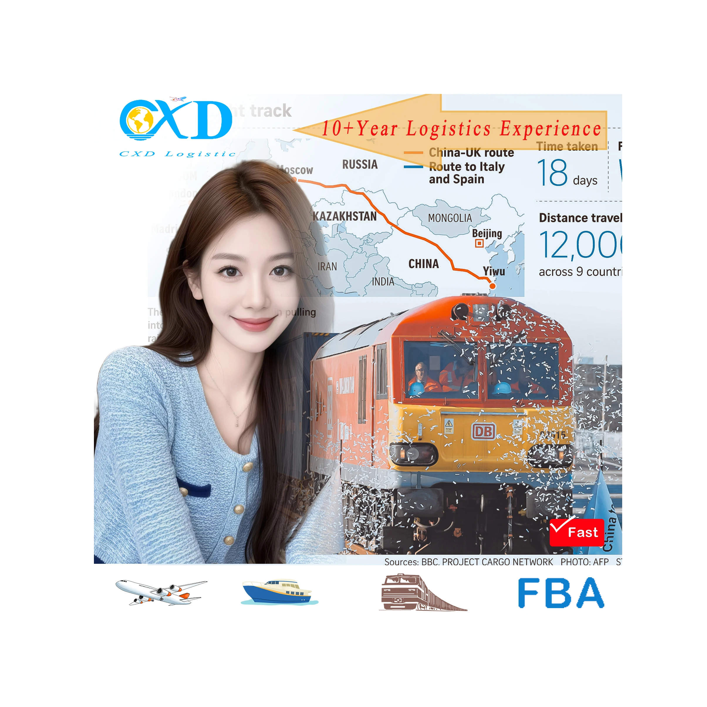 shipping to Netherlands trucking shipment DDP service