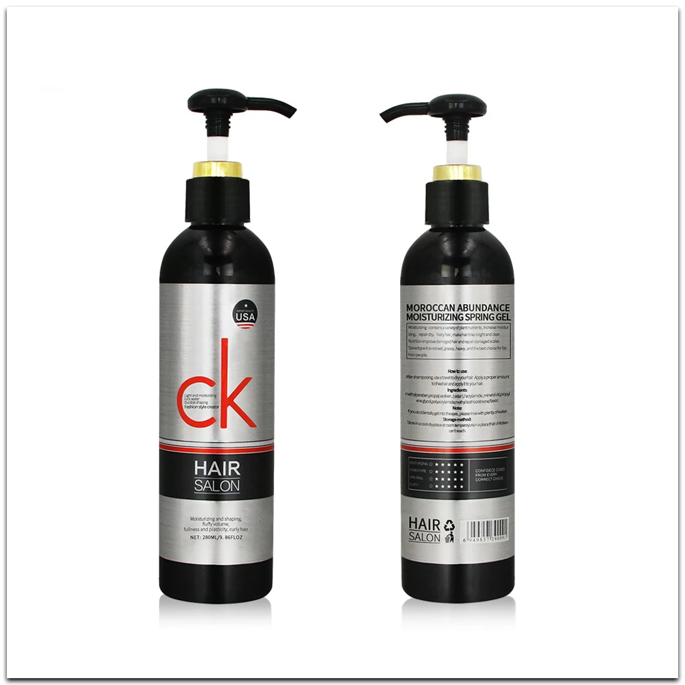 Эластин Для вьющихся волос, прочный и долговечный водный кондиционер, пушистые восковые принадлежности для укладки волос