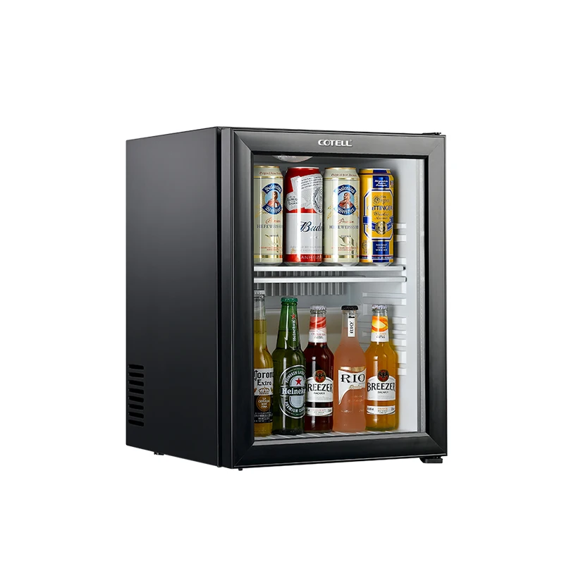 Cotell AR-130AB  Absorption Mini Bar Refrigerator With Glass Door Auto-defrost 30 Liter Mini Fridge Full Silent Room Fridge