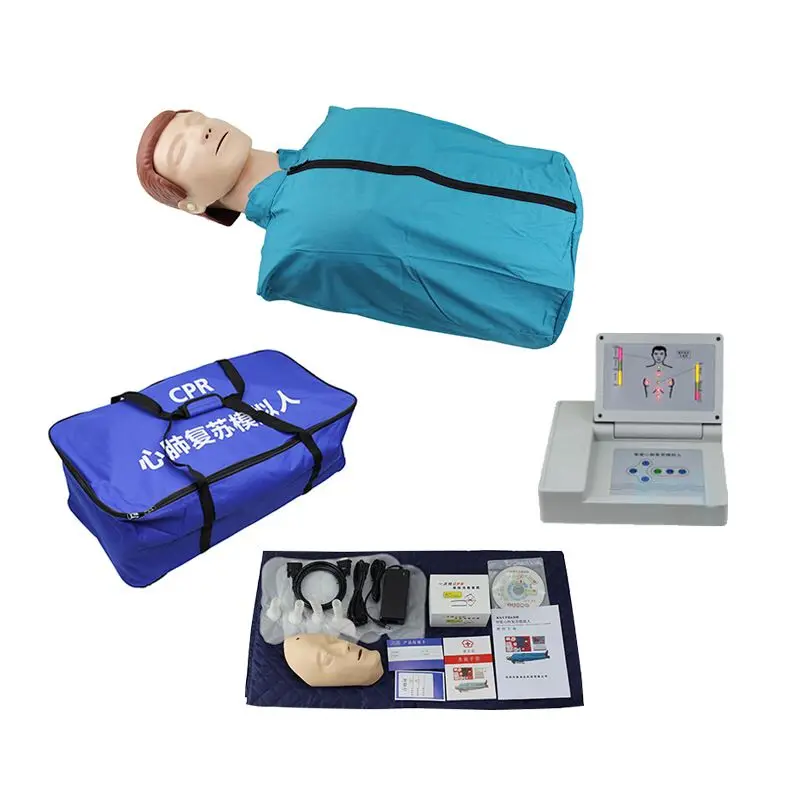 China Factory Wholesale Half Body Simplified Version CPR Training Manikin for Medical Teaching
