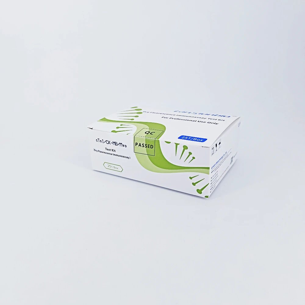 Lansionbio cTnI/CK-MB/Myo Rapid Test Kit Diagnostic Combo Test Cassette with CE ISO Certification