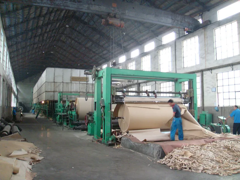 Zhengzhou Dingchen 2400mm waste carton paper recycling machinery carton paper making machine