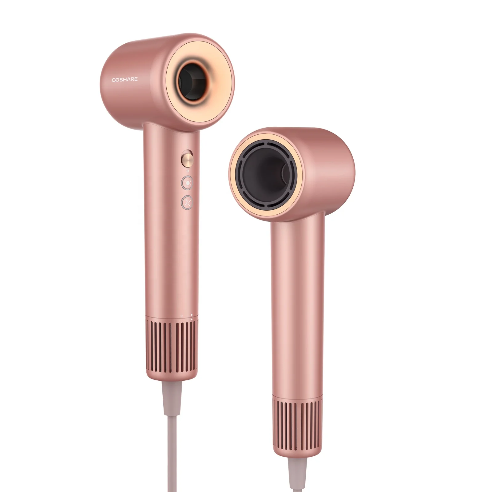 COSHARE High speed hair dryer 110000 RPM Brushless Motor 500 million negative ions care Hair with the Ultra Low Noise hair dryer