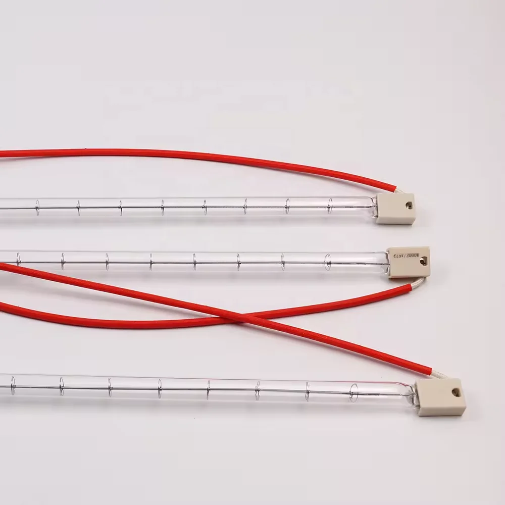 Sauna Room Bottle Blowing Machines Electric Infrared Heating Heater Tubes Halogen Lamp Elements IR Heater Lamps