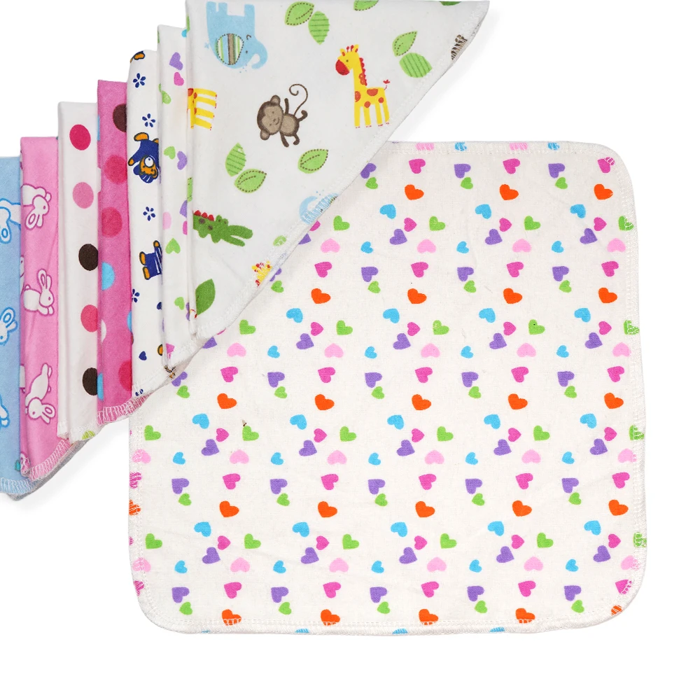 Eco Friendly Paperlesstowels Reusable Kitchen Cotton Washcloth Reusable Napkins Alternative Paper Kitchen Towels Round Fall