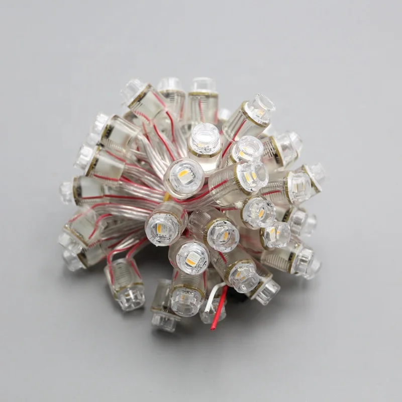 Addressable UCS2904 RGBW pixel led string lights 12mm DC5V full color Waterproof IP68