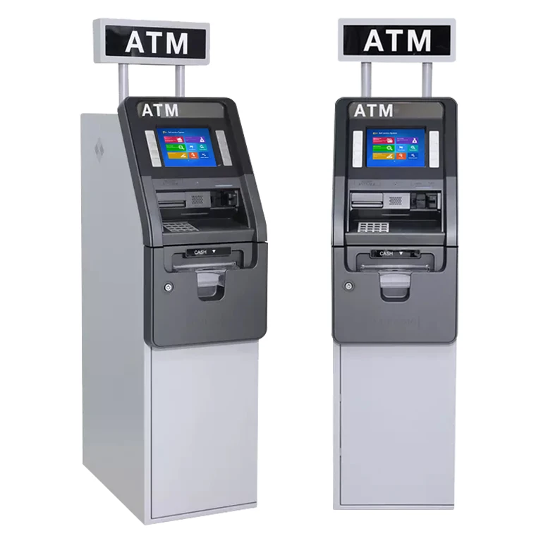 Bank ATM Machine Cash Acceptor Bill Payment ATM Kiosk Machine Cash Dispenser Deposit Recycler ATM Machine