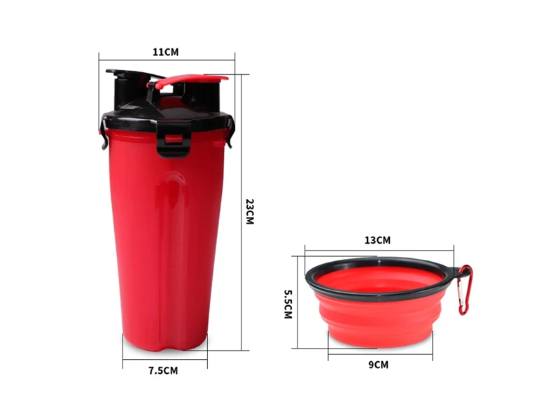 Factory outlet pet water bottle plastic pet bottle manufacturers portable dog water bottle