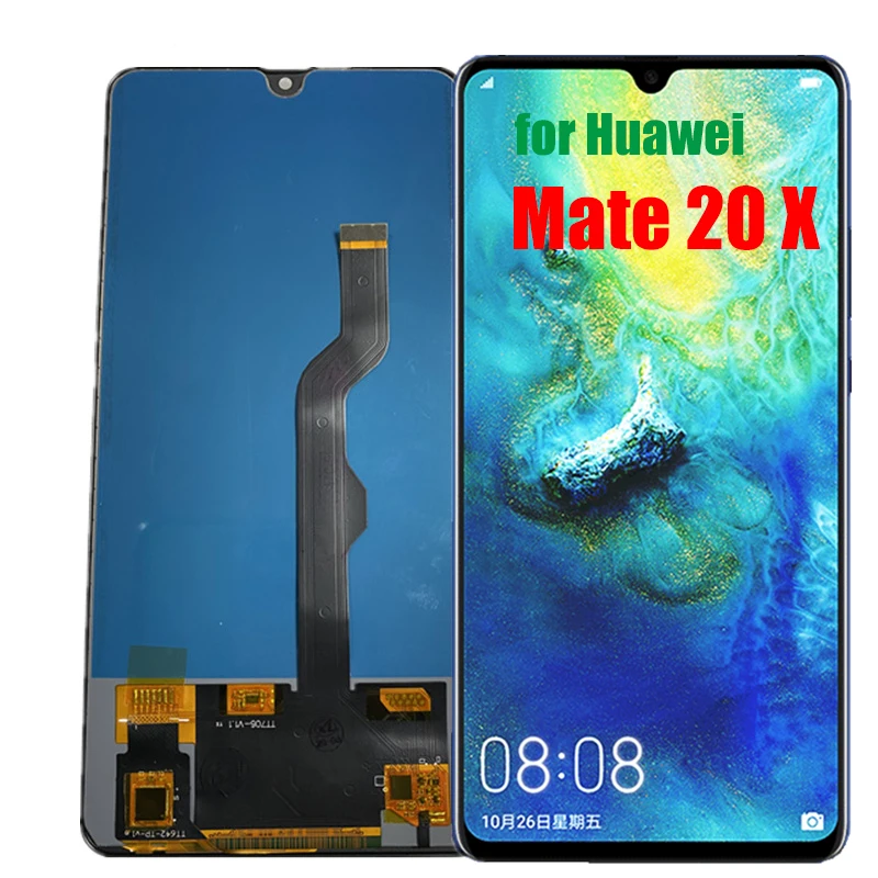 LCD Replacement For Huawei Mate 20 X LCD Display Touch Screen Digitizer Assembly