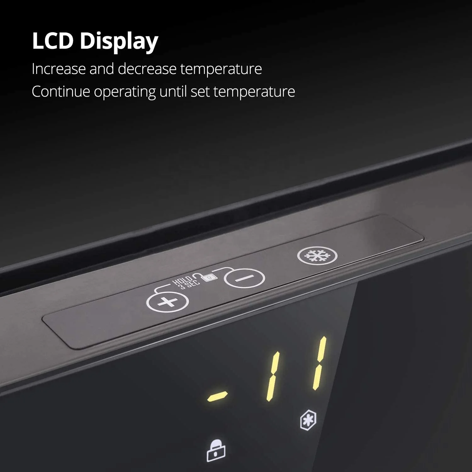 Bd-40 Newest Mini Freezer In Freezers With Lcd Display