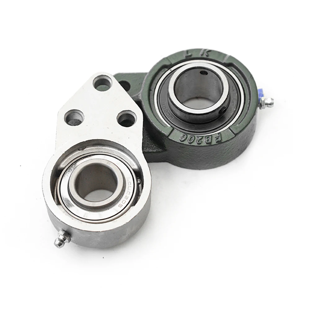 Selling Full Stainless Steel Flange Pillow Block Bearing Unit UCFB201 202 203