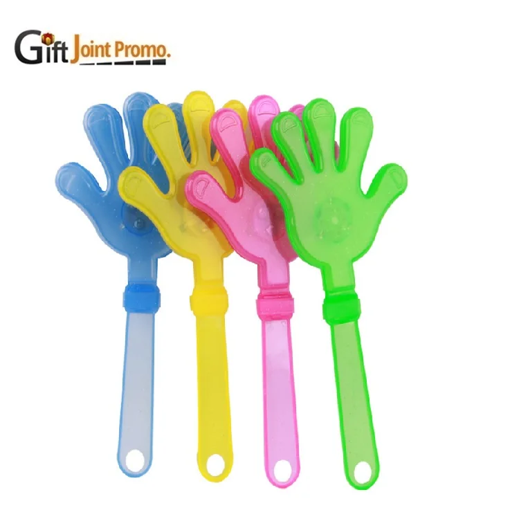 
Personalized Printed Party Cheering Plastic LED Hand Clapper 