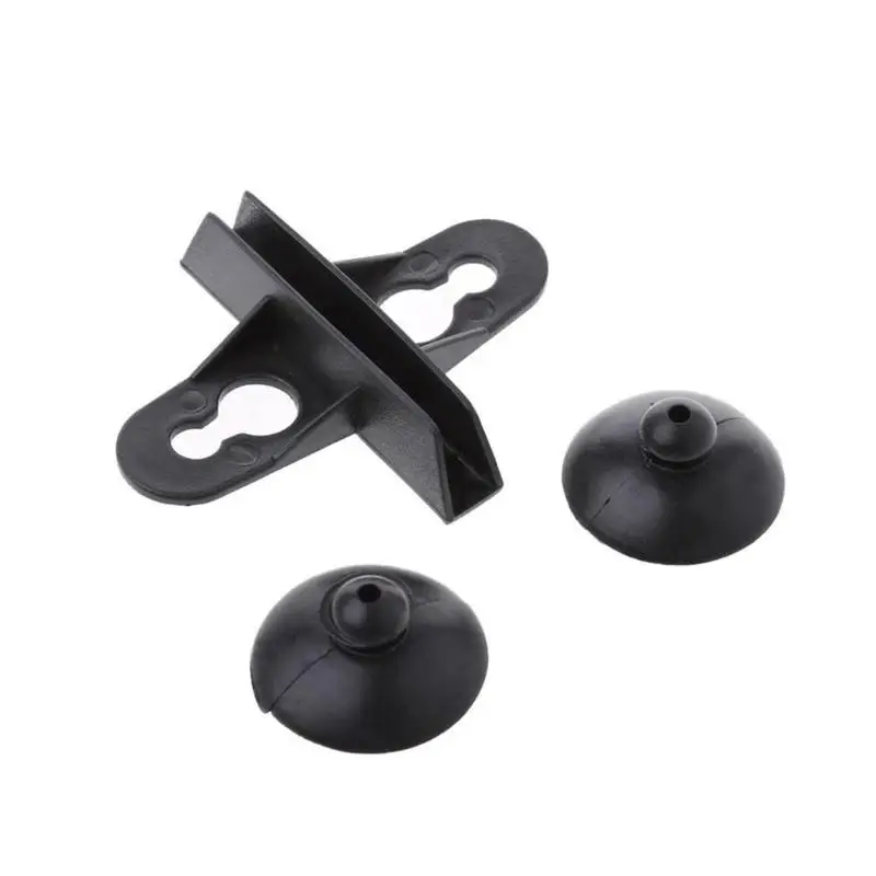 HQP-SZ17 HongQiang 2020 New Aquarium Fish Tank Divider Suction Cup Black Plastic Sheet Holders Accessory