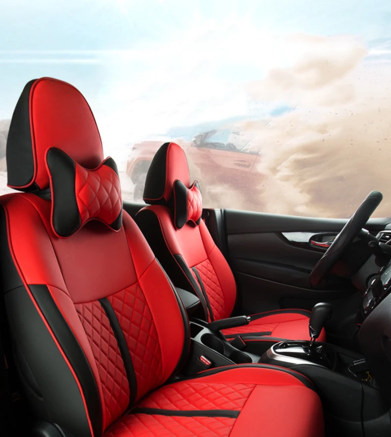 Wholesale Luxury Design Car Seat Cover Full Set  Leather Car Seat Covers