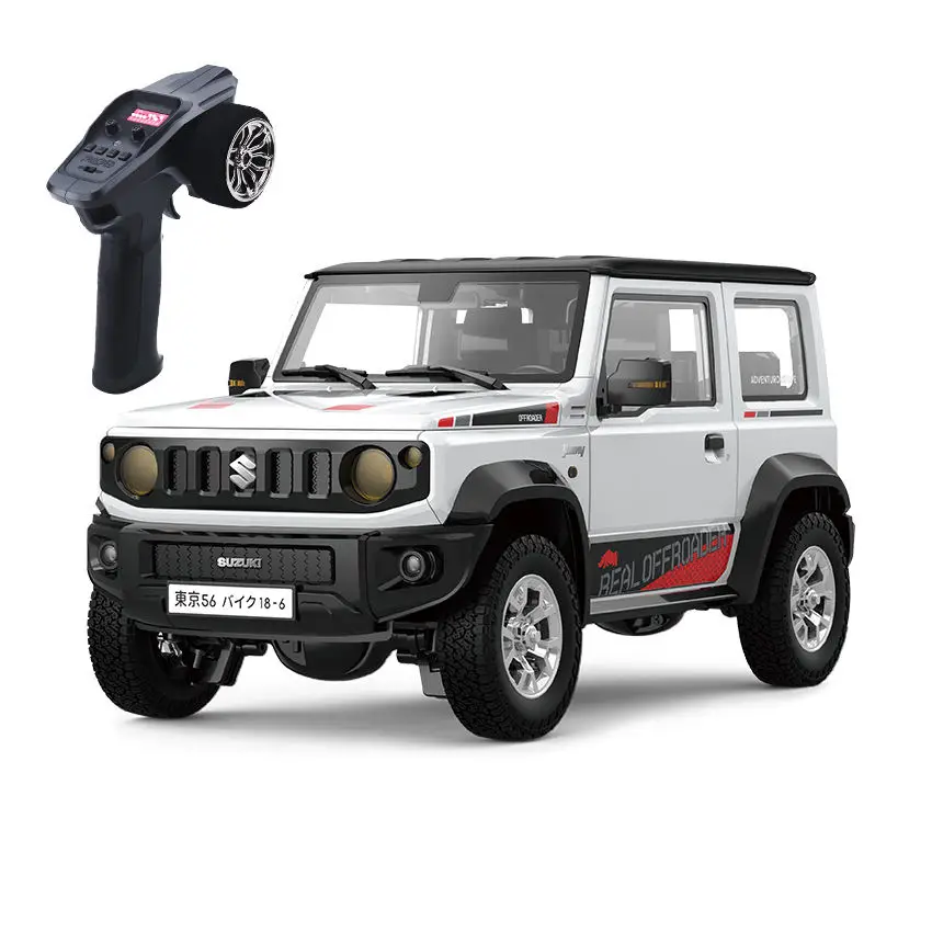 HG4-53 Jimny Alloy Rc Car Toys With Light Music Smoking 1/16 Full Scale Off Road Vehicle Model 2.4g Remote Control Truck