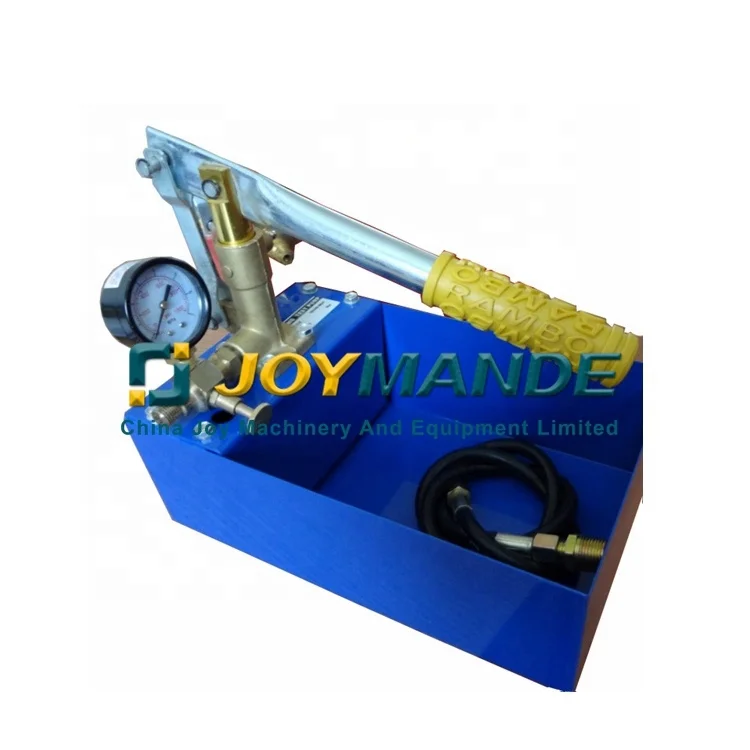 Portable Hydro Pressure Testing Pump