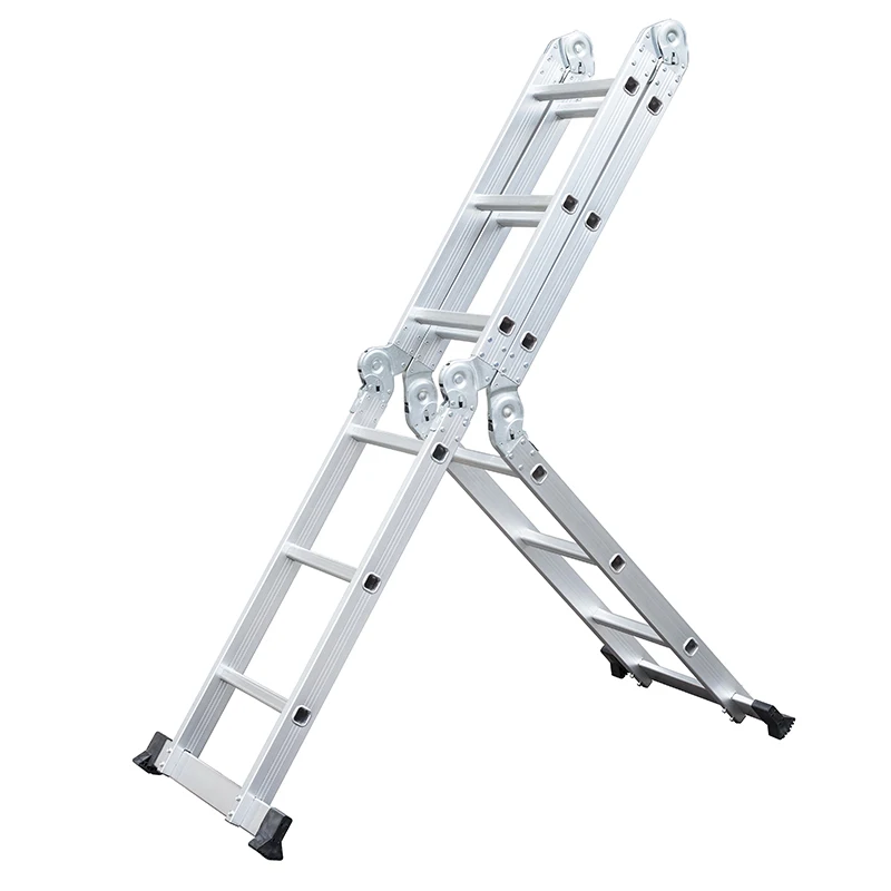 Competitive Price Outdoor Extension Ladder Steps Customized Aluminum Ladders