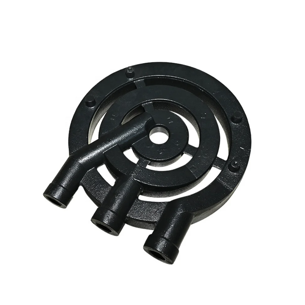 LC Machinery Precision Casting Kitchen cooking stove Power fire Three ring gas stove burner head High-Quality OEM ISO factory