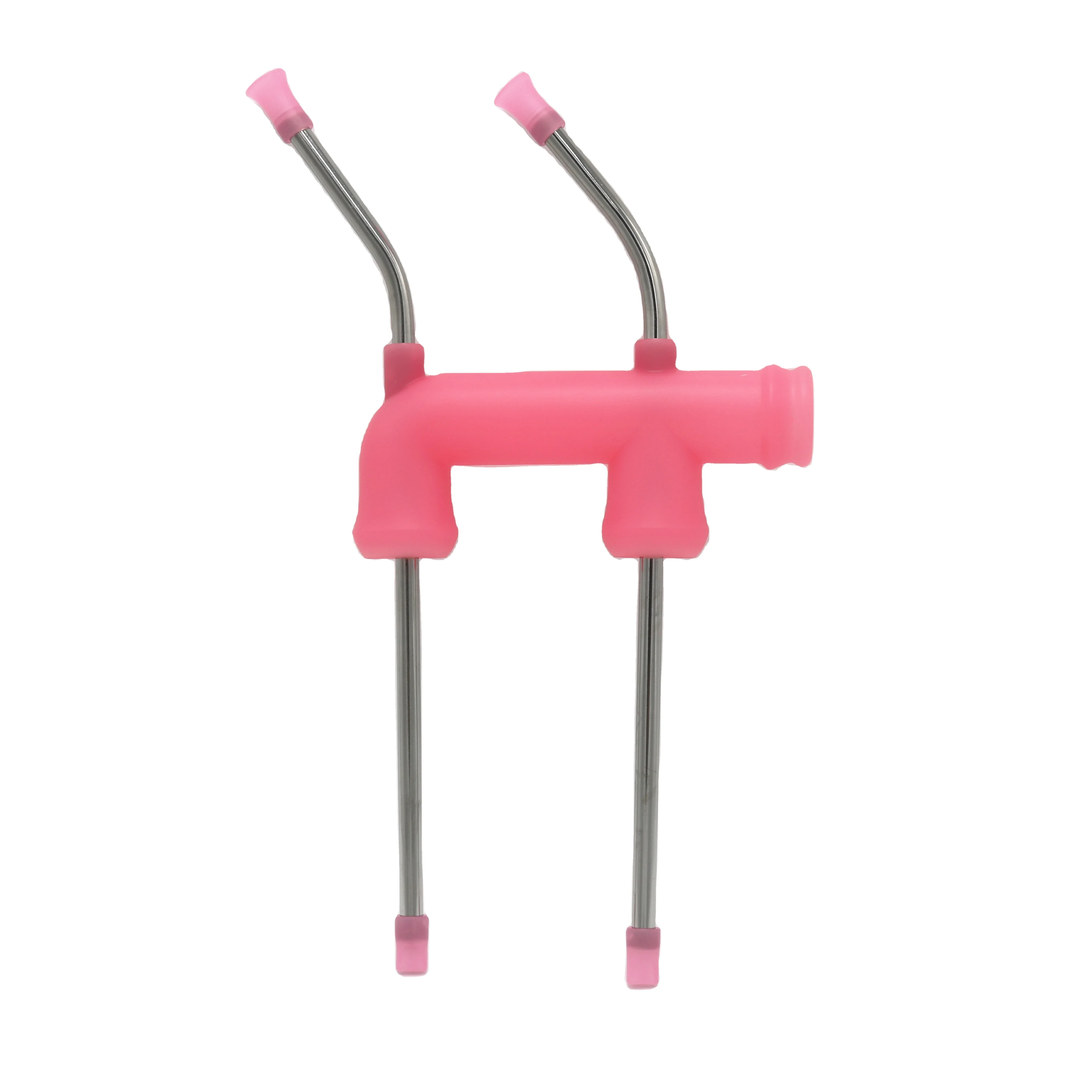 2021 wholesale price double bottle beer snorkel drinking tool for party