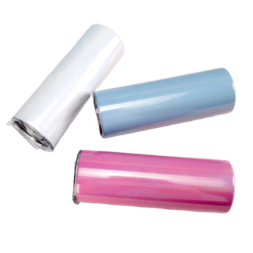 Double Wall Coffee Mug Insulated Tumblers White Sublimation Blanks Stainless Steel USA 20 Oz Straight Luxury Space Business Beer