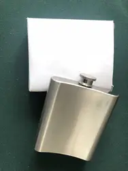 Silver Premium Sublimation 6oz 7oz 8oz Stainless Steel Wine Hip-Flask Flasks for MEN Liquor Whiskey