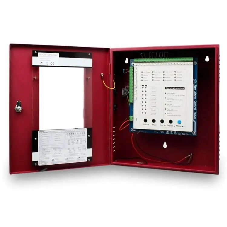 Firefighting Equipment & Accessories 16 Zone Control Fire Alarm Panel Conventional Fire Alarm System Control Panel