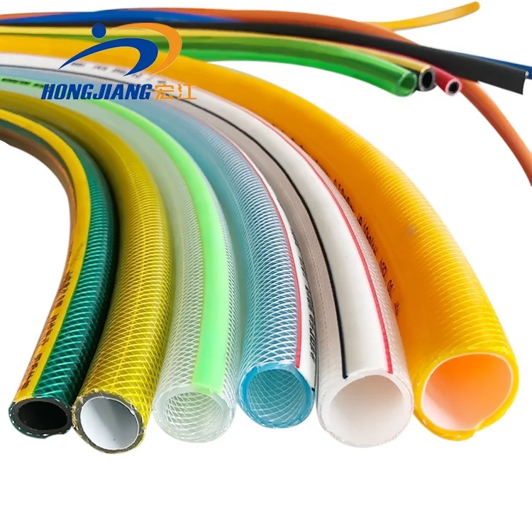 Wholesale 1/2' Heavy Duty Garden Watering Hose Polyester Fiber Reinforced Water PVC