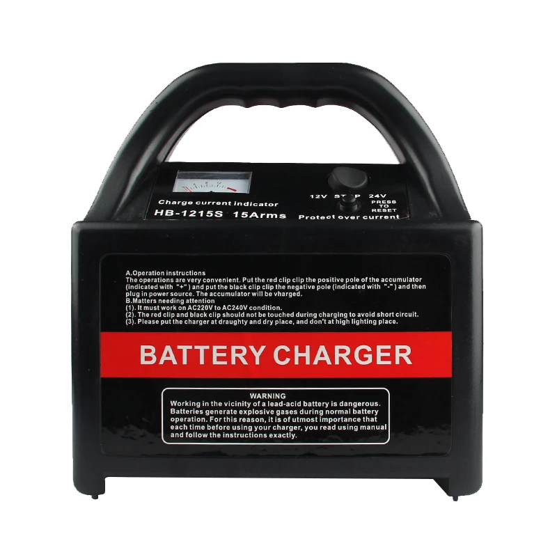 12v 24V 10a Car Battery Charger Smart Pulse Battery Charger