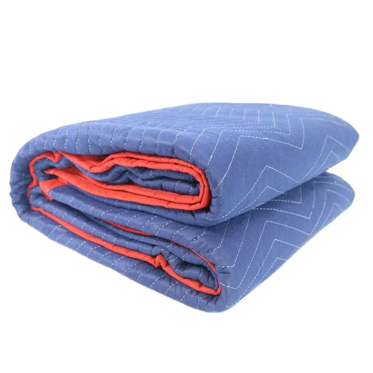 Hot selling waterproof polyester Furniture protect moving blanket or home portable picnic blanket
