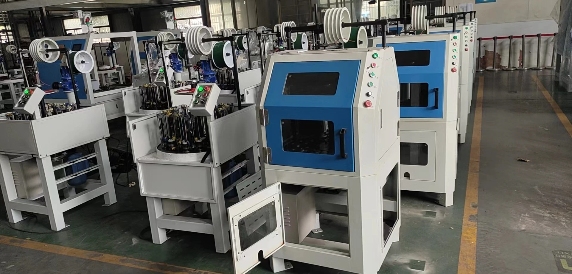 High Speed 24 spindles Wire  Hose Making Machine flexible metallic hose wire braid machine For Hose Pipe