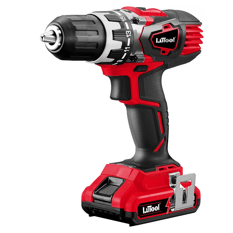 LUTOOL 20V 18V Power cheap cordless electric drill tool kit combo