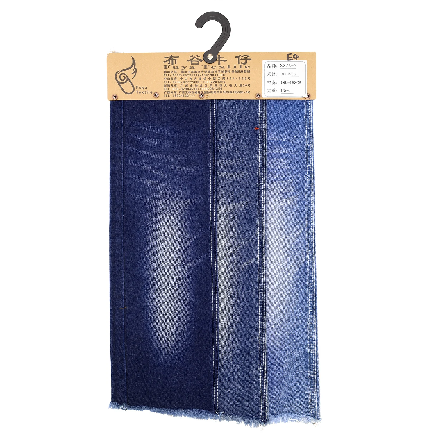 11 oz high quality 59% cotton stretch denim fabric